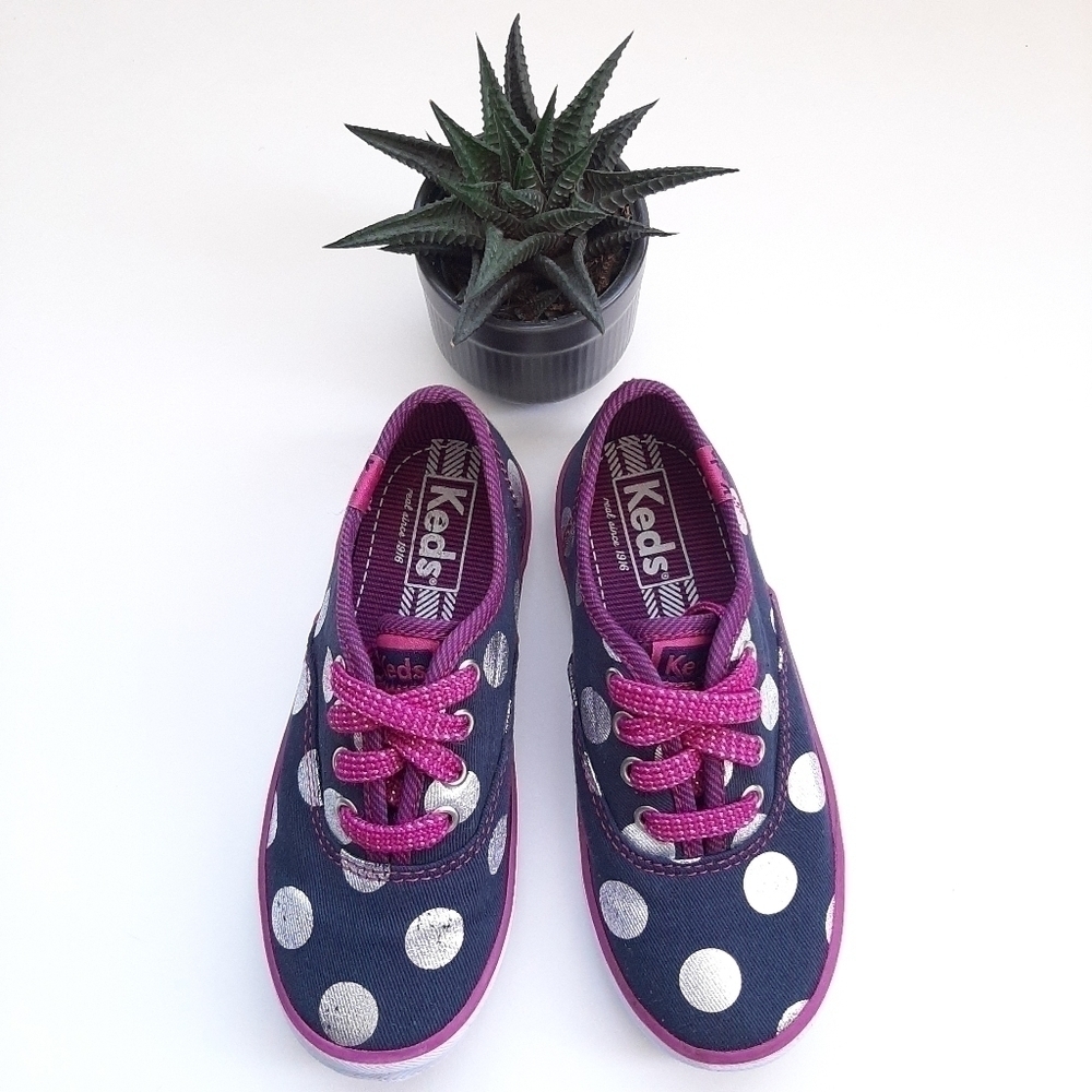 Keds Toddler Champion CVO Dots Sneakers size 9.5